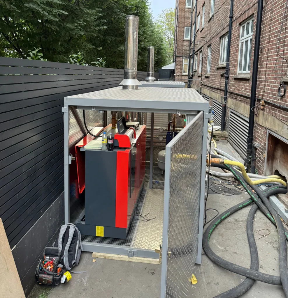 The 12 Hazards of Christmas - Essential Building Safety Tips for Commercial Premises this image shows our emergency temporary heating equipment