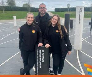 Facilities Management Solutions Joins the MK Can Challenge for a Great Cause picture of Matt, Lolah and Ashley