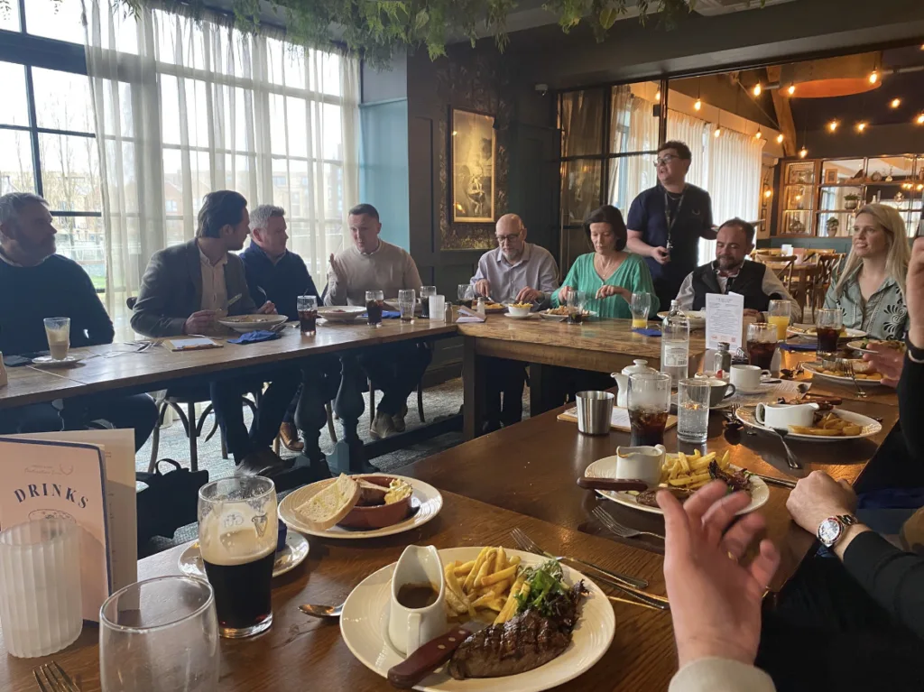 Aureum networking lunch event