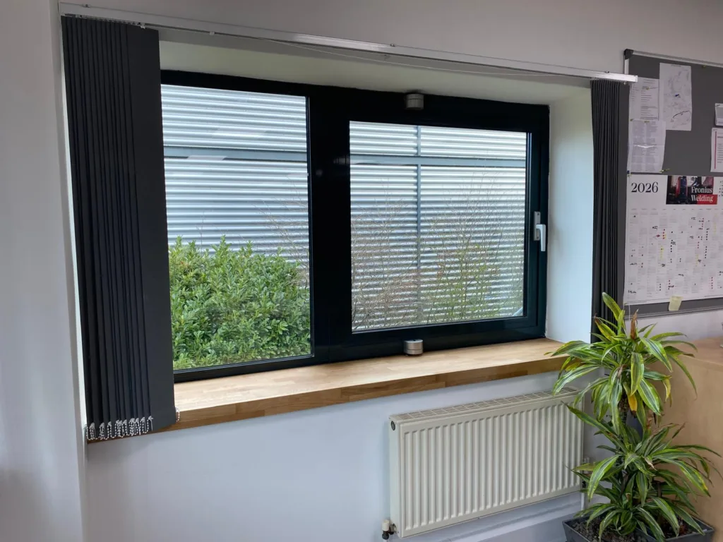 Window sill upgrade at Fronius