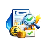 Bill validation & cost recovery icon for the website